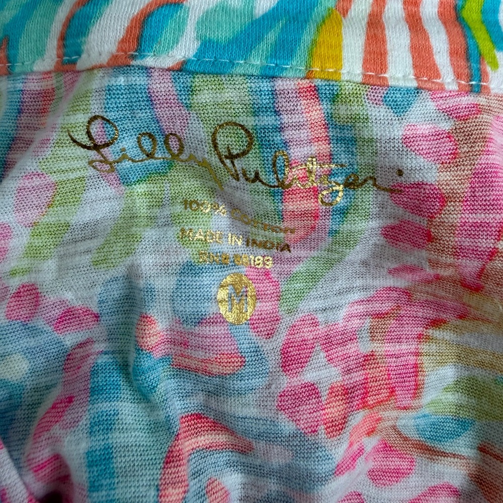 NWT Lilly Pulitzer Multicolor Tropical Tank - Picture 6 of 6